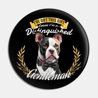 The Distinguished Staffordshire Gentleman Pin