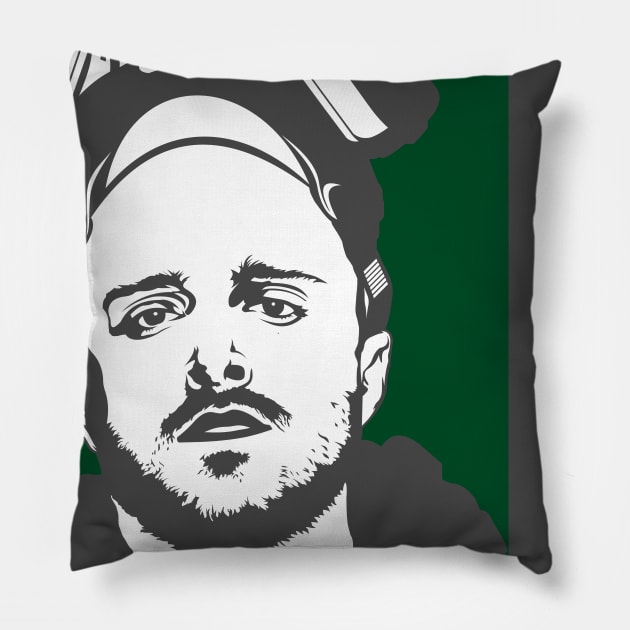 Let's Cook; Jesse Pinkman Edition Pillow by RebelPrint