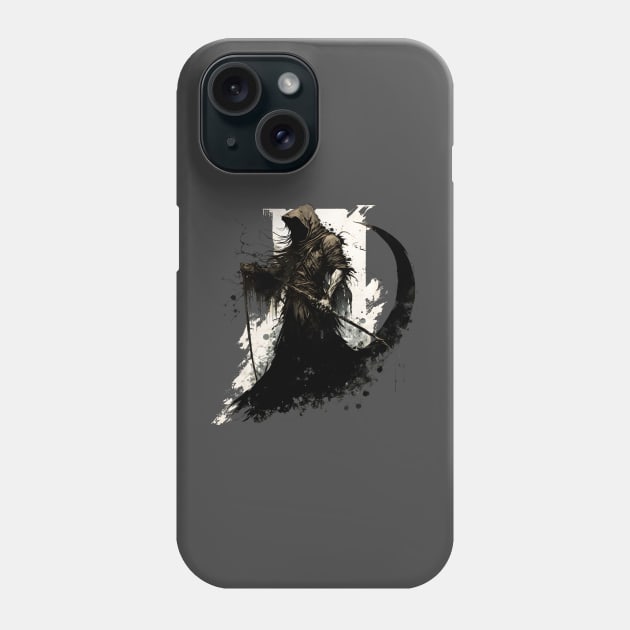 The Reaper at Death's Door Phone Case by PixaMorph