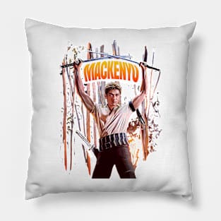 one piece zoro tv series Mackenyu graphic illustration design ironpalette Pillow