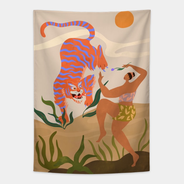 Dance with Me Tapestry by Arty Guava