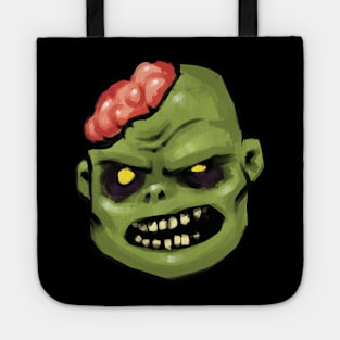 Zombie head Tote