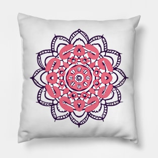 mandala Clamber drawingmandala Flutter stuffed Pillow