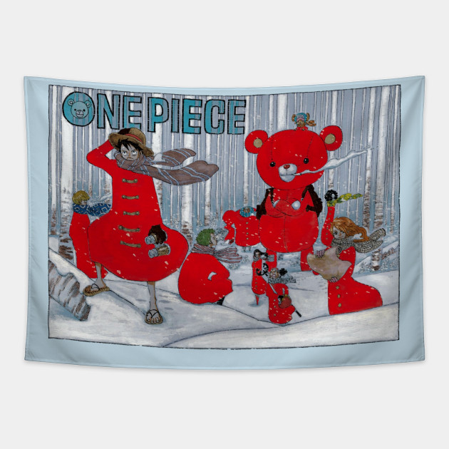 Red Winter One Piece Tapestry Teepublic