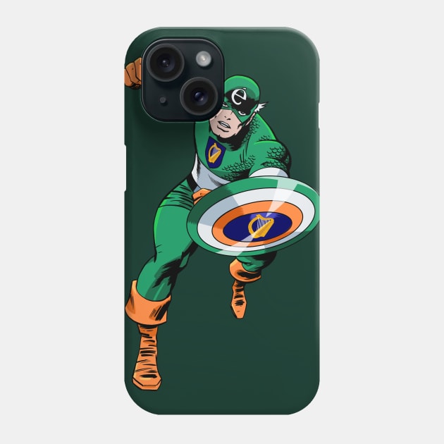 Captain Ireland Phone Case by ThirteenthFloor