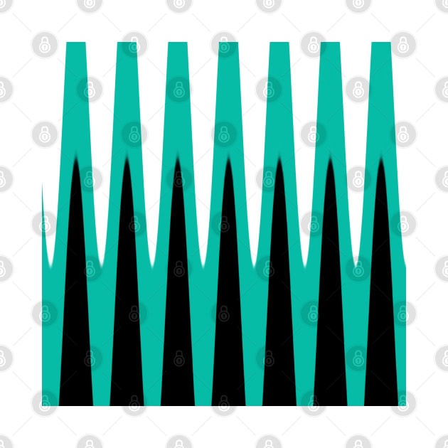 Wave Design Teal by BlakCircleGirl