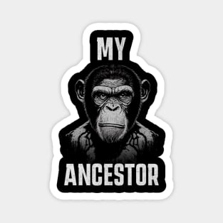 Monkey Face | My Ancestor Magnet