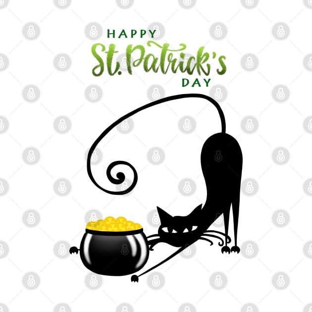 St Patrick's cat by Smoky Lemon