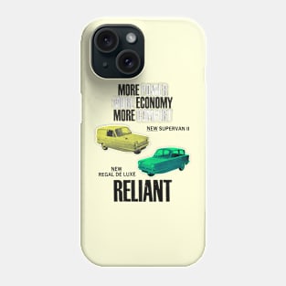 RELIANT REGAL and SUPERVAN - advert Phone Case