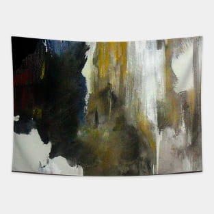 modern abstract painting luxury Tapestry