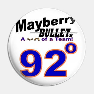 Mayberry Bullets Jersey (Floyd) Pin