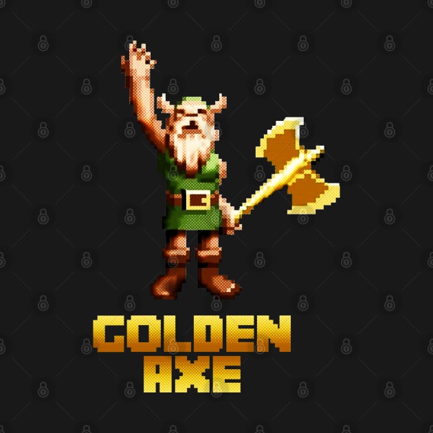 Golden Axe - Gilius Thunderhead by C3D3sign