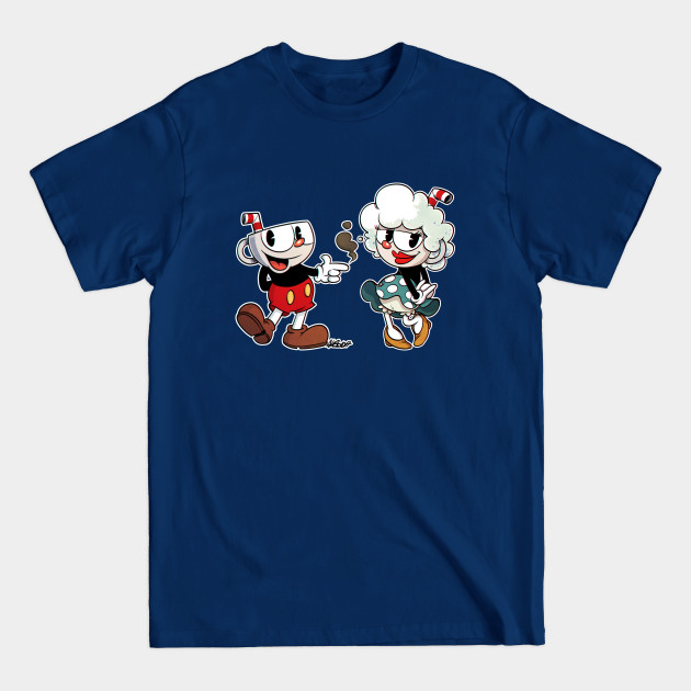 Discover De-ja cup - Cuphead - T-Shirt