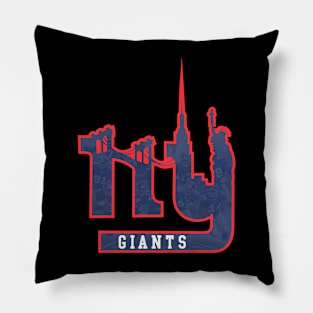 New York Giants Football Pillow