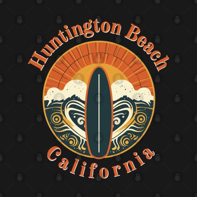 Surf Huntington Beach by Spearhead Ink