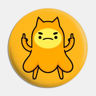 Rude Clickyclaws Pin