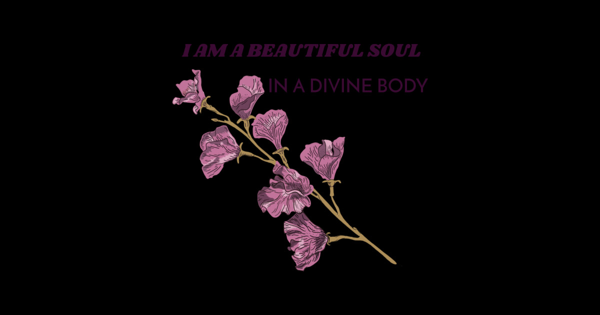 Affirmations Self Love Self Care Purple Floral Affirmations