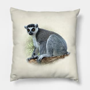 Lemur Pillow