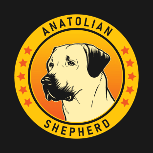 Anatolian Shepherd Dog Portrait T-Shirt