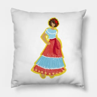 Mexicana Dress 1 Pillow