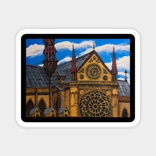 Notre Dame Cathedral Magnet