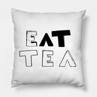 Eat Tea Pillow