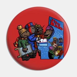 Emmet Otter's Arcade Christmas Pin