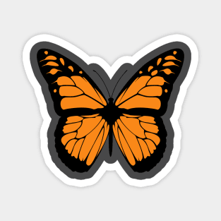 THE ORANGE BUTTERFLY Magnet