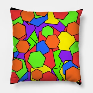 Hexagons Pillow