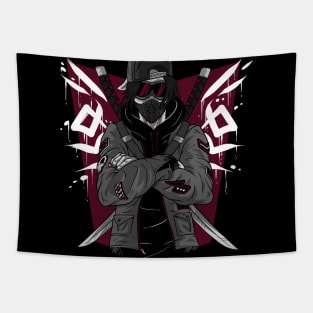 Street Fighter Boy Tapestry