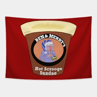 Ben & Merry's: Hot Scrooge Sundae Tapestry