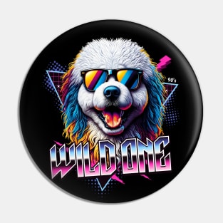 Wild One Puli Dog Pin