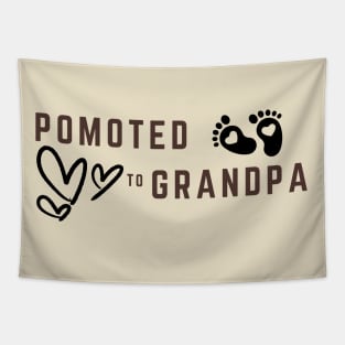 Promoted To Grandpa Tapestry