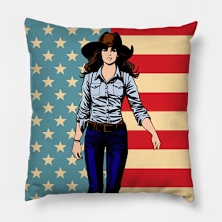 American Cowgirl: A Symbol of the Wes Pillow