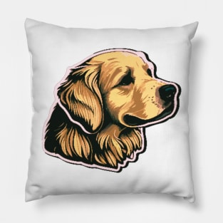 Golden Retriever Quote Pillow