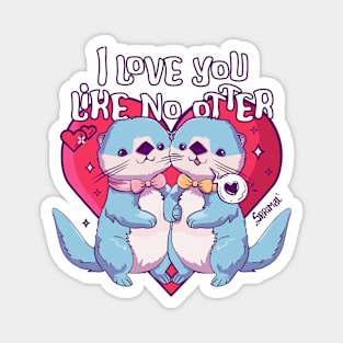 Significant Otters - Adorable Otter Couple Magnet