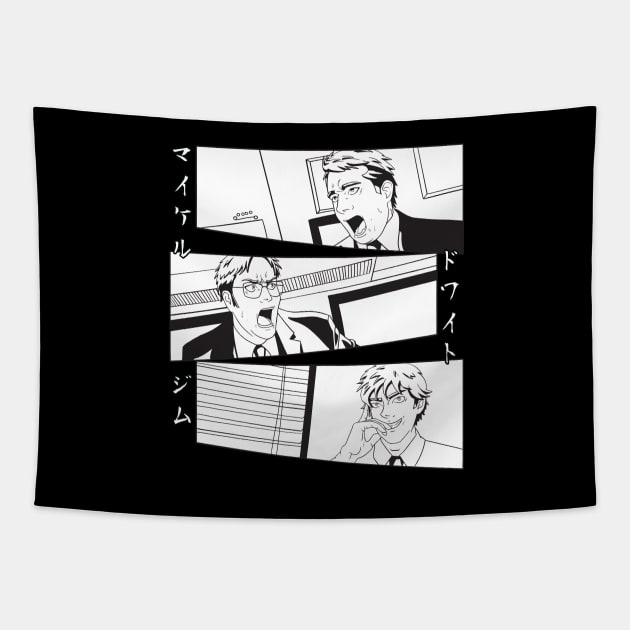 The Office Manga Tapestry by NatliseArt