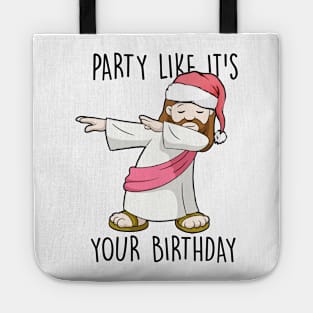 Party Like It's Your Birthday Christmas Tote