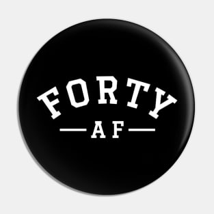 Forty Af Pin