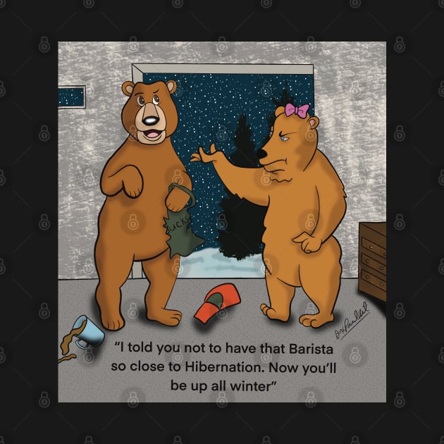 Bear Bad Choices by Dr Paul Art