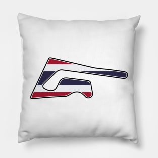 Buriram International Circuit [flag] Pillow