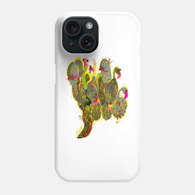 Flamingo Pear Phone Case by michdevilish