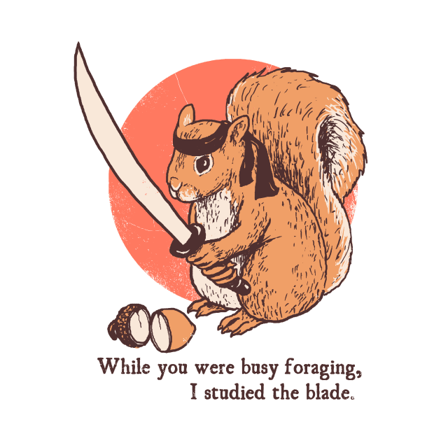 Squirrel Blade by Hillary White Rabbit