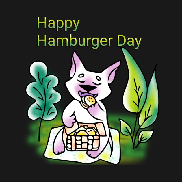 Happy hamburger Day by maryglu