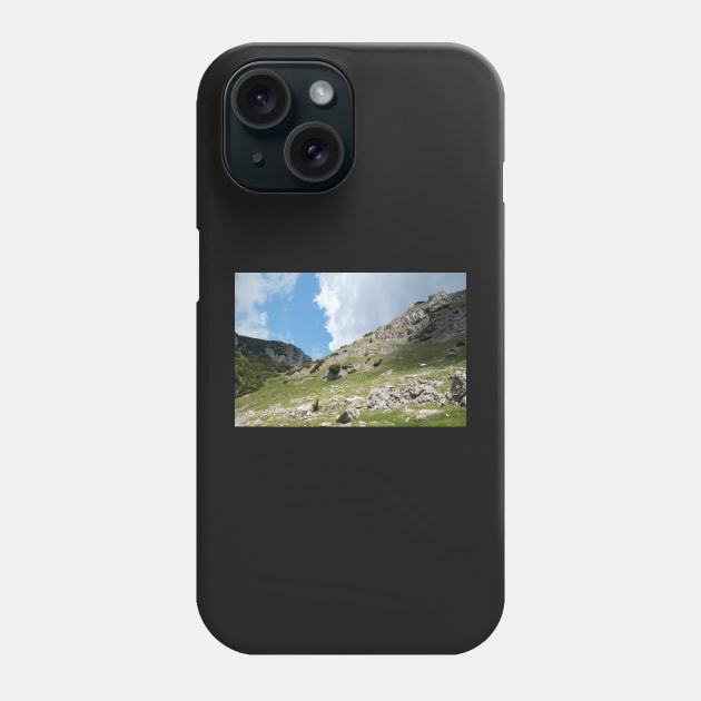 View from Bucegi mountains, Romania, Bucegi National Park Phone Case by NxtArt