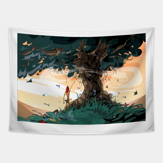 Name Of The Wind Kingkiller Novel Chronicle Man Tapestry by chaxue