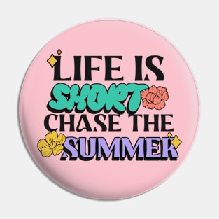 Summer Love Vibes Summertime Pin