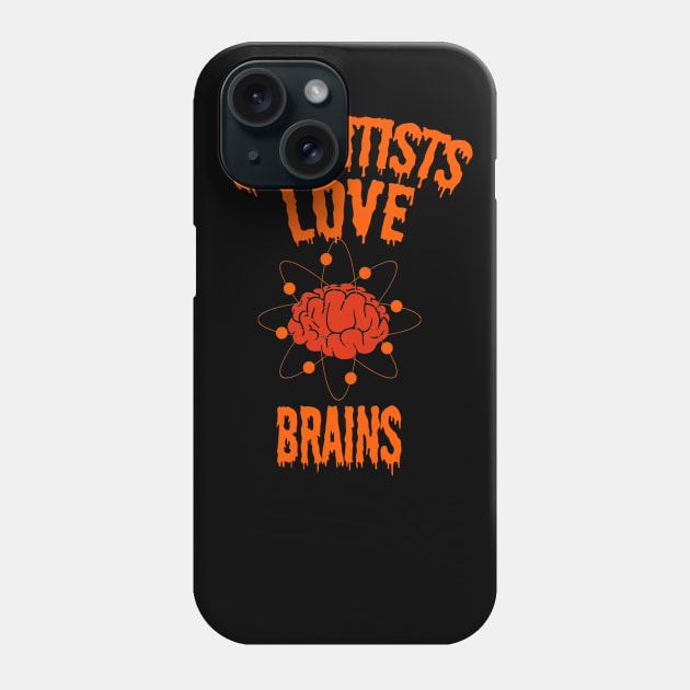 Funny Halloween tshirts for scientists teachers and educators Phone Case by kmpfanworks