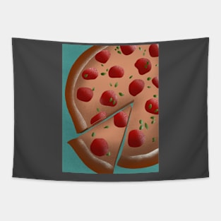 Pepperoni Pizza Tapestry