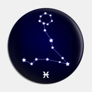 Pisces Constellation Pin